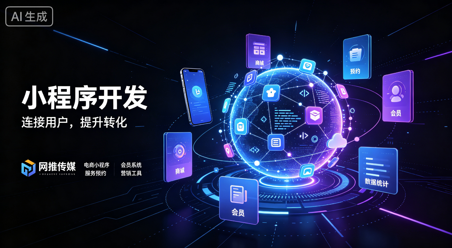 小程序开发界面与功能演示截图