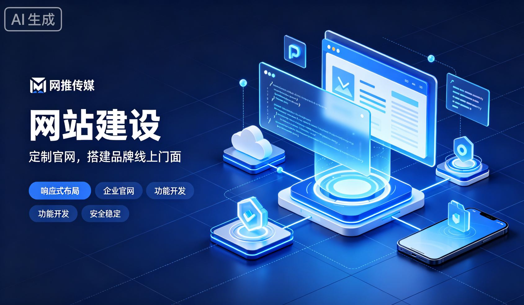 企业网站建设项目展示截图
